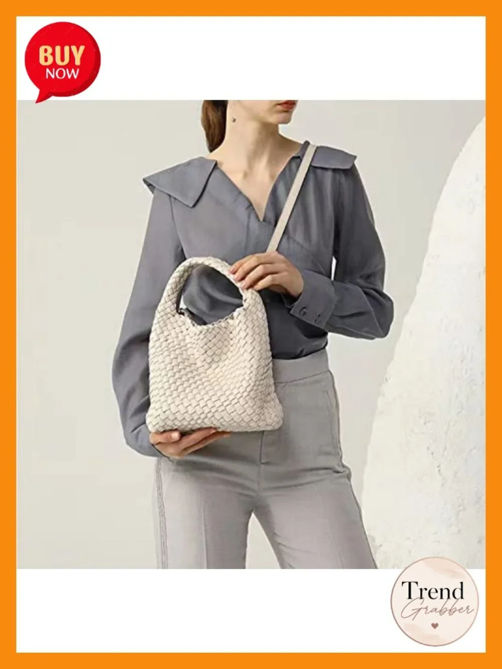 Small Woven Hobo Tote Handbag Vegan Leather Crossbody Shoulder Clutch Purse